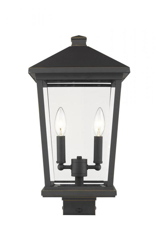 2 Light Outdoor Post Mount Fixture | 568PHBS-ORB