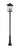 4 Light Outdoor Post Mounted Fixture | 568PHXXLR-511P-BK