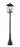 4 Light Outdoor Post Mounted Fixture | 568PHXXLR-564P-BK