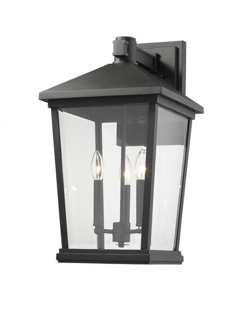 3 Light Outdoor Wall Light | 568XL-BK