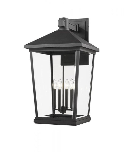 4 Light Outdoor Wall Light | 568XXL-BK