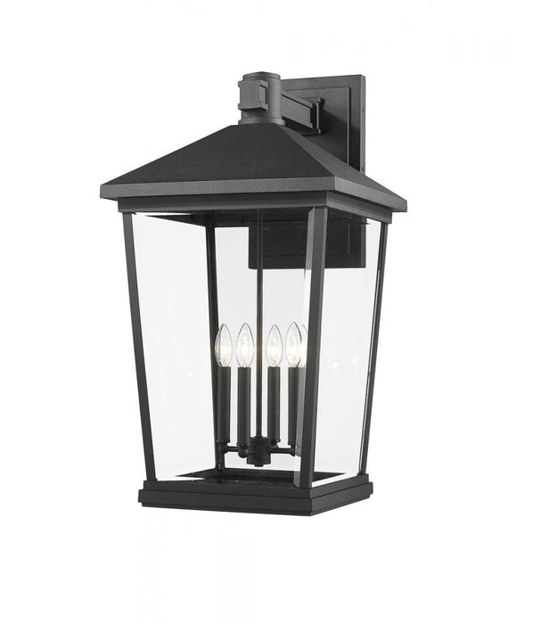 4 Light Outdoor Wall Light | 568XXL-BK