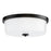 Fuller- Flush Mount | 5693WTBK