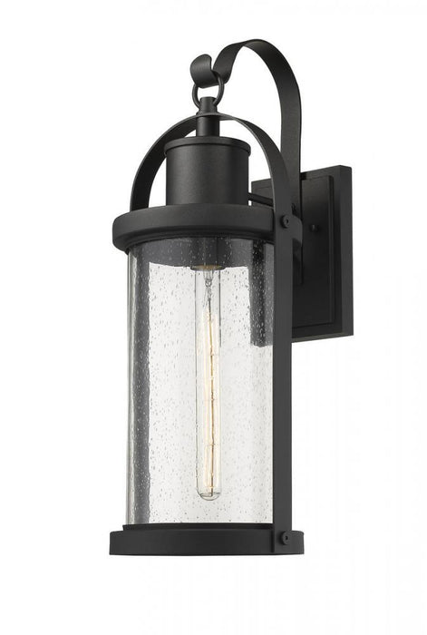 1 Light Outdoor Wall Light | 569B-BK