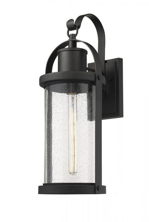 1 Light Outdoor Wall Light | 569B-BK