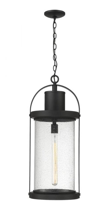 1 Light Outdoor Chain Mount Ceiling Fixture | 569CHXL-BK