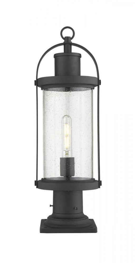 1 Light Outdoor Pier Mounted Fixture | 569PHM-533PM-BK
