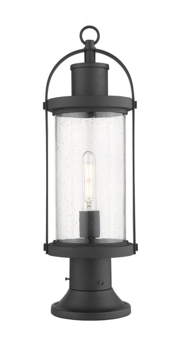 1 Light Outdoor Pier Mounted Fixture | 569PHM-553PM-BK