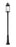 1 Light Outdoor Post Mounted Fixture | 569PHXL-511P-BK