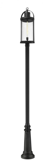 1 Light Outdoor Post Mounted Fixture | 569PHXL-511P-BK