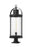1 Light Outdoor Pier Mounted Fixture | 569PHXL-533PM-BK