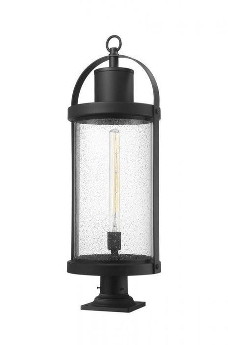 1 Light Outdoor Pier Mounted Fixture | 569PHXL-533PM-BK
