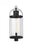 1 Light Outdoor Post Mount Fixture | 569PHXL-BK