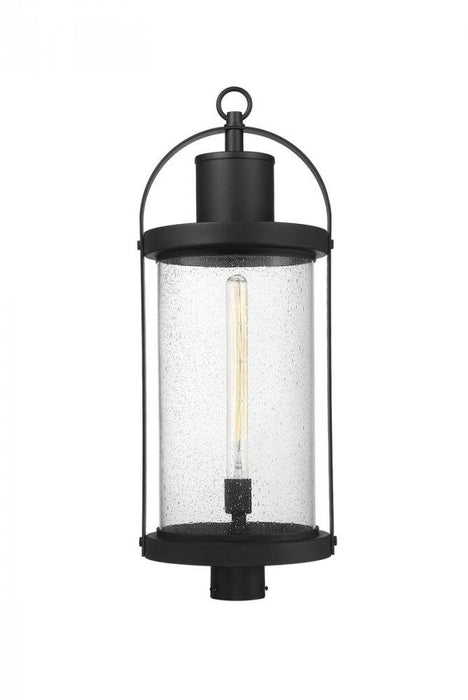 1 Light Outdoor Post Mount Fixture | 569PHXL-BK