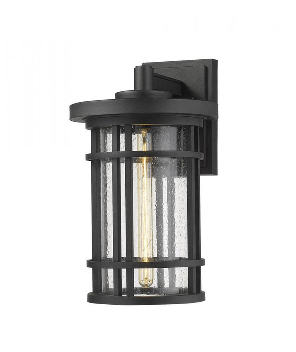 1 Light Outdoor Wall Light | 570B-BK