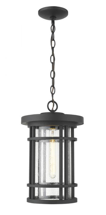 1 Light Outdoor Chain Mount Ceiling Fixture | 570CHB-BK