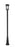 1 Light Outdoor Post Mounted Fixture | 570PHB-519P-BK