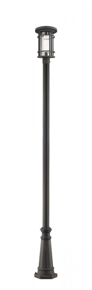 1 Light Outdoor Post Mounted Fixture | 570PHB-519P-ORB