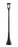 1 Light Outdoor Post Mounted Fixture | 570PHB-564P-ORB