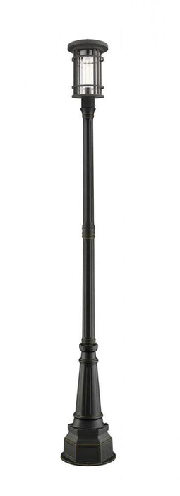 1 Light Outdoor Post Mounted Fixture | 570PHB-564P-ORB