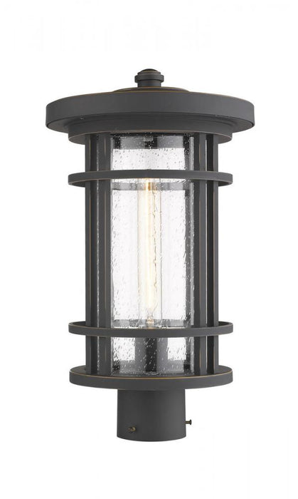 1 Light Outdoor Post Mount Fixture | 570PHB-ORB