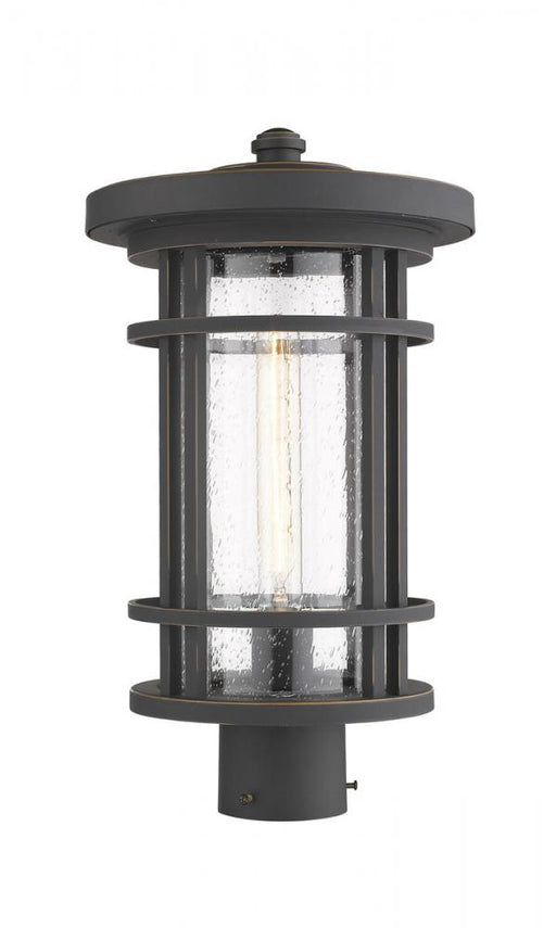 1 Light Outdoor Post Mount Fixture | 570PHB-ORB