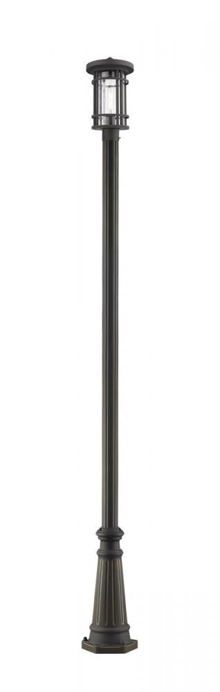 1 Light Outdoor Post Mounted Fixture | 570PHM-519P-ORB