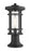 1 Light Outdoor Pier Mounted Fixture | 570PHM-553PM-BK