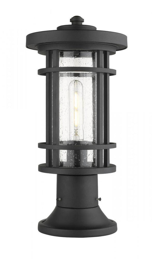 1 Light Outdoor Pier Mounted Fixture | 570PHM-553PM-BK