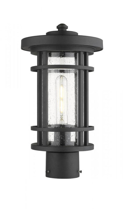 1 Light Outdoor Post Mount Fixture | 570PHM-BK