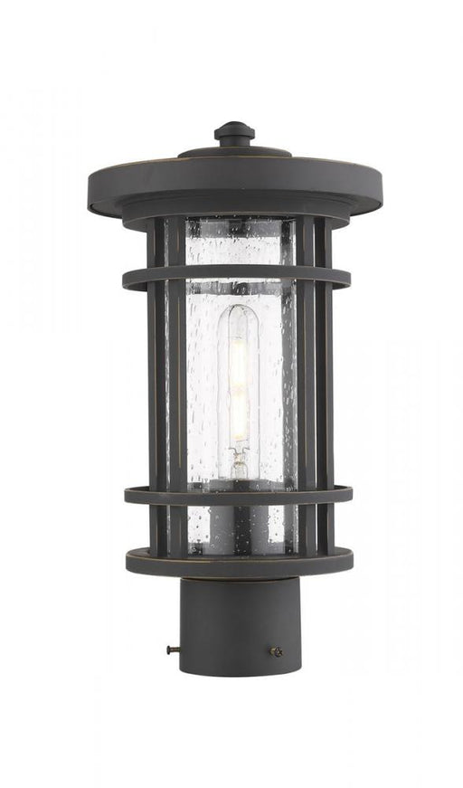 1 Light Outdoor Post Mount Fixture | 570PHM-ORB