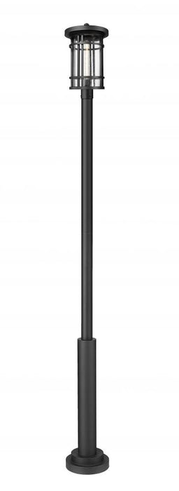 1 Light Outdoor Post Mount Fixture | 570PHXL-5010P-BK