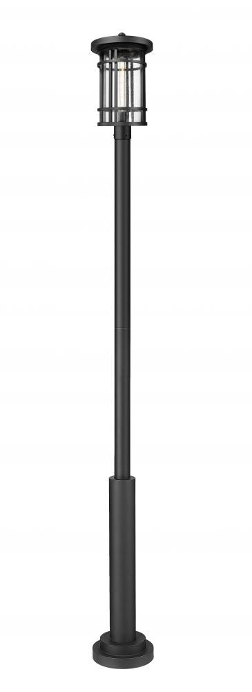 1 Light Outdoor Post Mount Fixture | 570PHXL-5010P-BK
