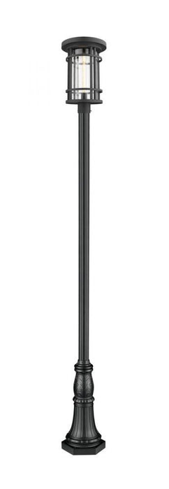 1 Light Outdoor Post Mounted Fixture | 570PHXL-518P-BK