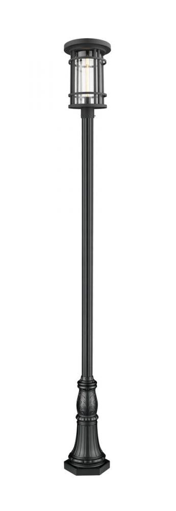 1 Light Outdoor Post Mounted Fixture | 570PHXL-518P-BK
