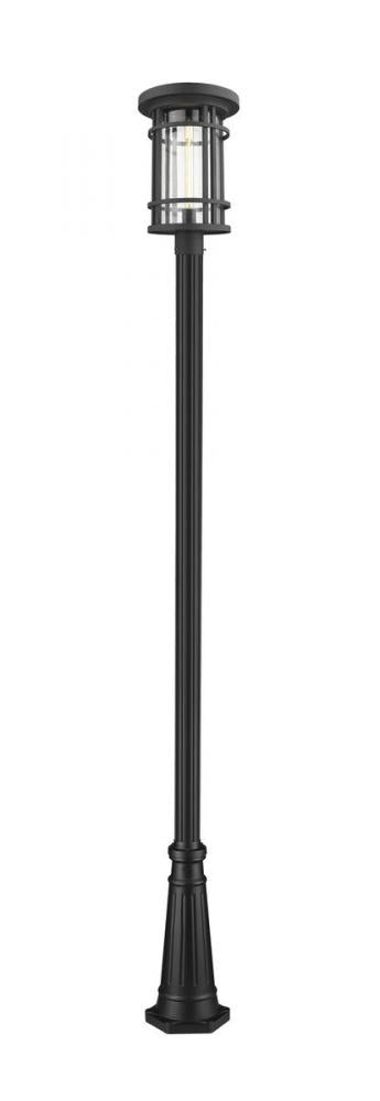 1 Light Outdoor Post Mounted Fixture | 570PHXL-519P-BK