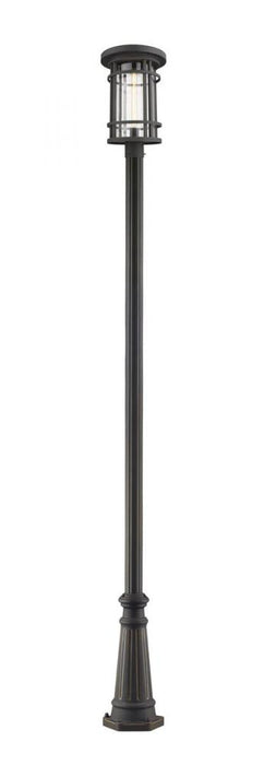 1 Light Outdoor Post Mounted Fixture | 570PHXL-519P-ORB
