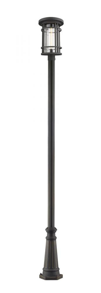 1 Light Outdoor Post Mounted Fixture | 570PHXL-519P-ORB