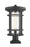1 Light Outdoor Pier Mounted Fixture | 570PHXL-533PM-BK