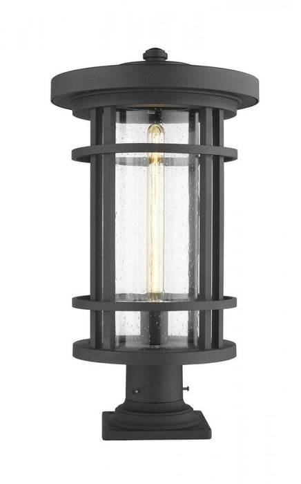 1 Light Outdoor Pier Mounted Fixture | 570PHXL-533PM-BK