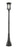 1 Light Outdoor Post Mounted Fixture | 570PHXL-564P-BK