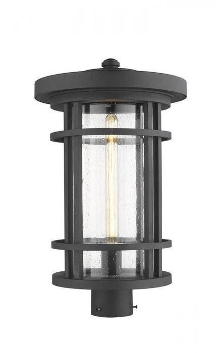 1 Light Outdoor Post Mount Fixture | 570PHXL-BK