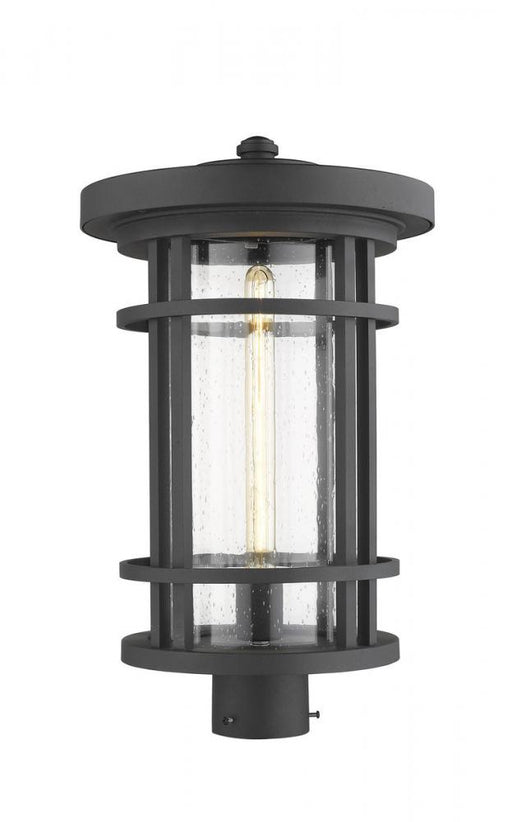 1 Light Outdoor Post Mount Fixture | 570PHXL-BK