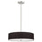  4 Light  Incandescent Pendant Sc W/ Black Shade | 571-204P-SC-BK