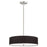 Dainolite 4 Lights Incandescent Pendant SC w/ Black Shade