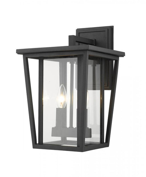 2 Light Outdoor Wall Light | 571M-BK