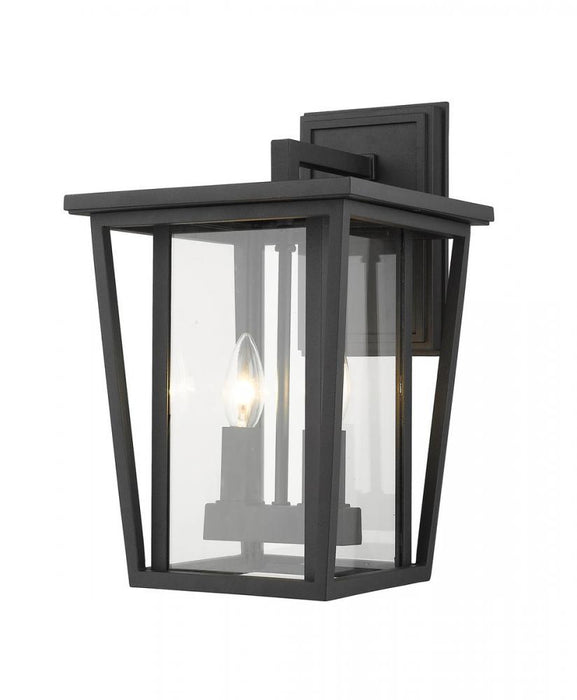 2 Light Outdoor Wall Light | 571M-BK