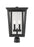 2 Light Outdoor Post Mount Fixture | 571PHBR-BK