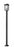 2 Light Outdoor Post Mounted Fixture | 571PHBS-536P-BK