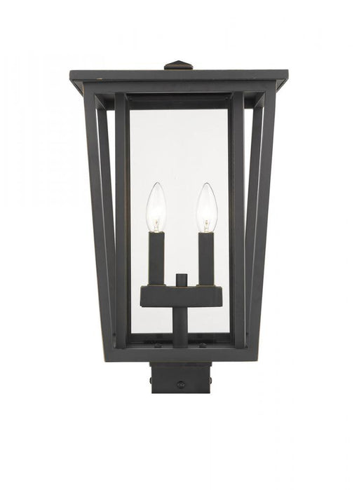 2 Light Outdoor Post Mount Fixture | 571PHBS-ORB